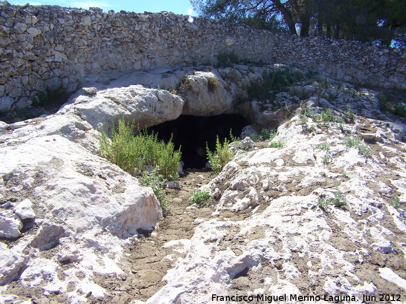 Aprisco La Encantada - Aprisco La Encantada. Entrada de la cueva