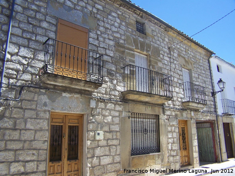 Casa de la Calle Toharia Pineda n 9 - Casa de la Calle Toharia Pineda n 9. Fachada