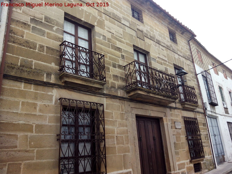 Casa de la Calle Jos Molina n 12 - Casa de la Calle Jos Molina n 12. Fachada