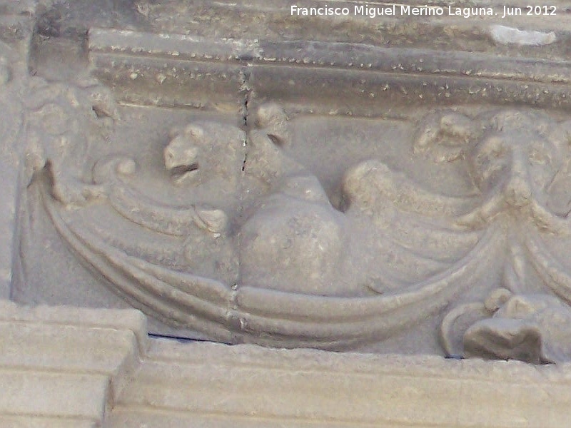 Palacio de las Columnas - Palacio de las Columnas. Friso