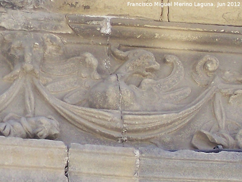 Palacio de las Columnas - Palacio de las Columnas. Friso