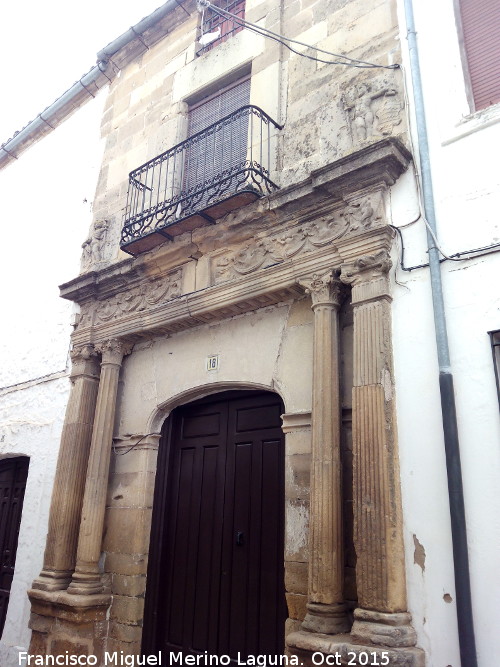 Palacio de las Columnas - Palacio de las Columnas. Portada