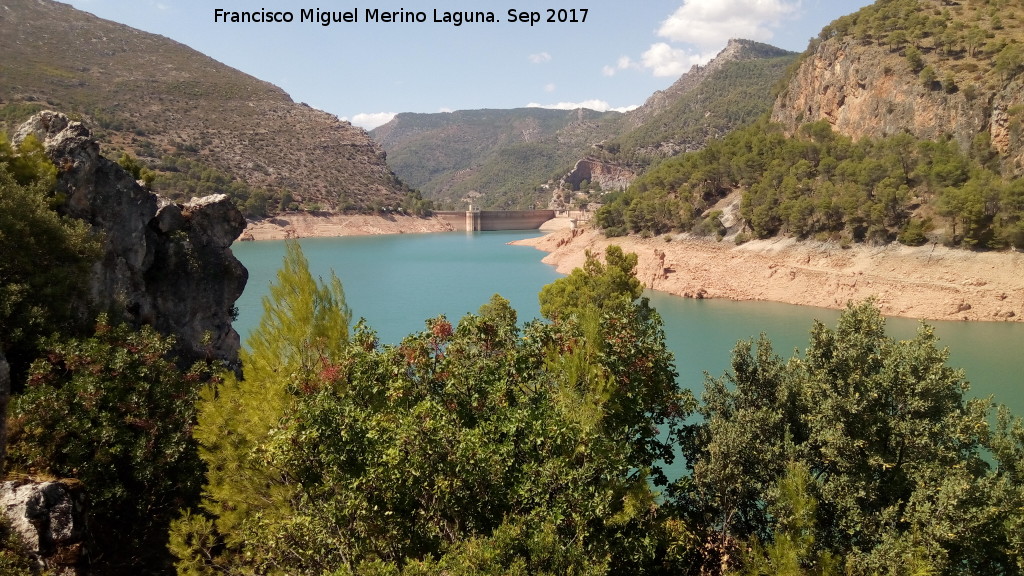 Pantano del Tranco - Pantano del Tranco. Desde el Mirador del Control Viejo