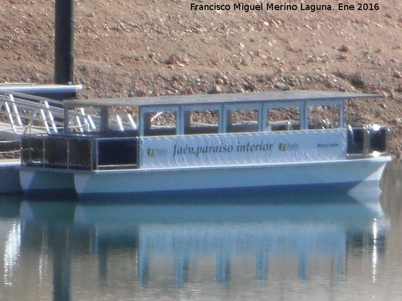 Pantano del Tranco - Pantano del Tranco. Barco turstico