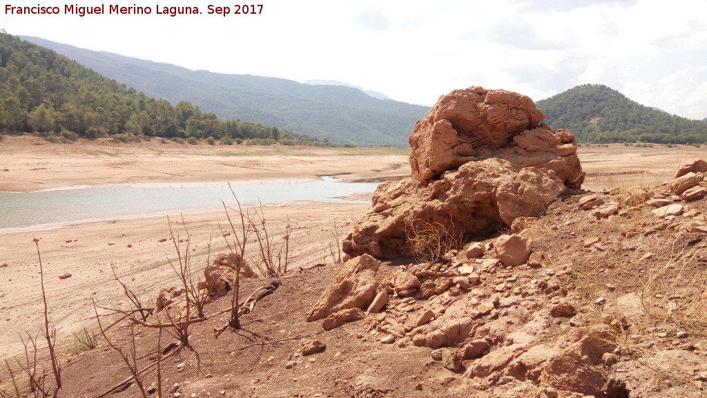 Pantano del Tranco - Pantano del Tranco. En sequa