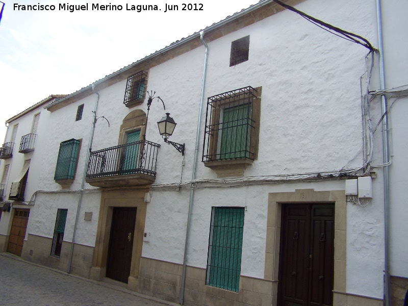 Casa de la Calle San Miguel n 16 - Casa de la Calle San Miguel n 16. Fachada