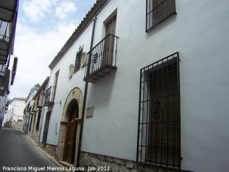 Casa de la Calle San Miguel n 29 - Casa de la Calle San Miguel n 29. Fachada