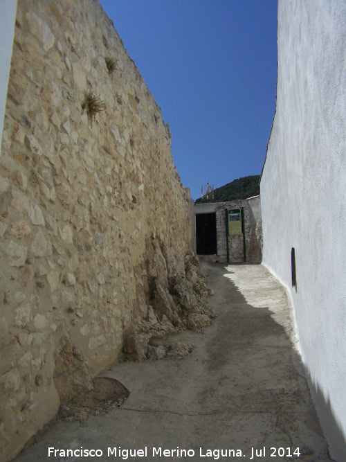 Castillo de Solera - Castillo de Solera. Entrada