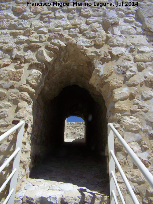 Castillo de Solera - Castillo de Solera. Pasadizo