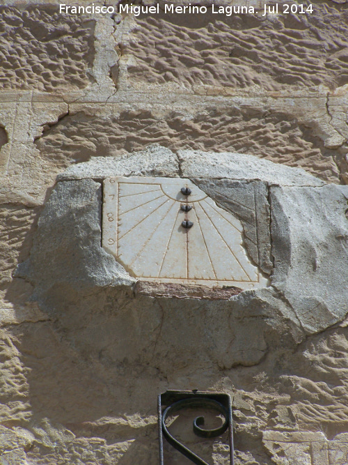 Iglesia de San Juan Bautista - Iglesia de San Juan Bautista. Reloj de sol