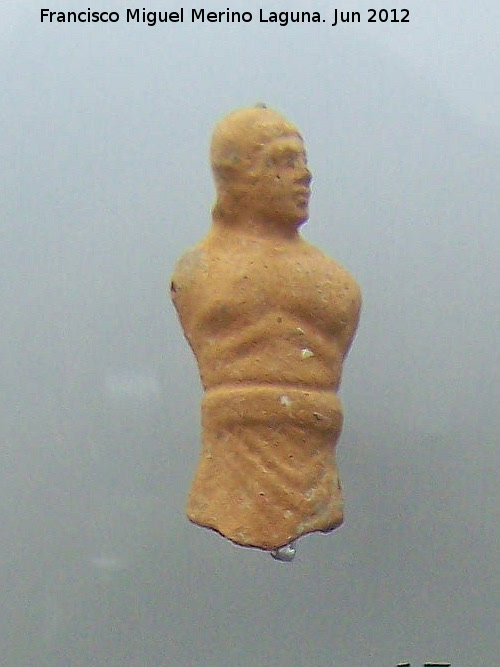 Baelo Claudia - Baelo Claudia. Terracota de un gladiador. Siglo I d.C. Museo de Baelo Claudia