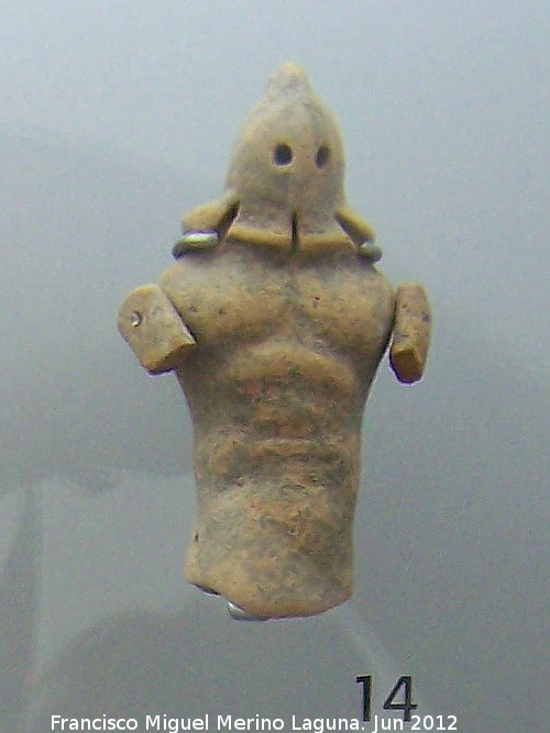 Baelo Claudia - Baelo Claudia. Terracota de un gladiador. Siglo I d.C. Museo de Baelo Claudia