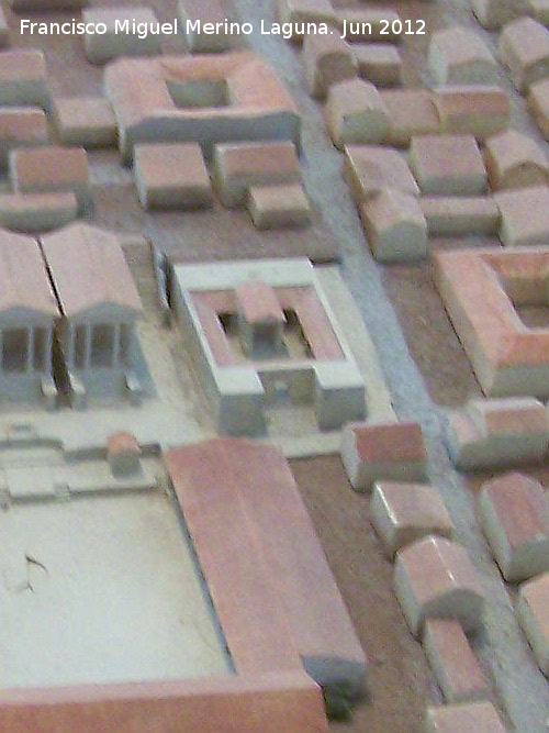 Baelo Claudia. Templo de Isis - Baelo Claudia. Templo de Isis. Maqueta