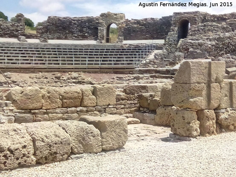 Baelo Claudia. Teatro Romano - Baelo Claudia. Teatro Romano. 