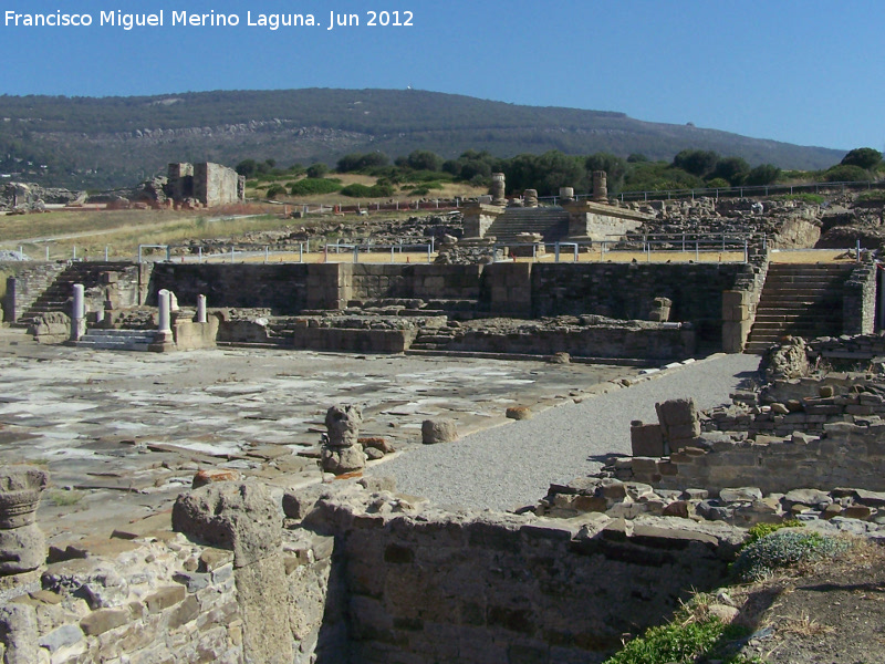 Baelo Claudia. Tribuna de las Arengas - Baelo Claudia. Tribuna de las Arengas. 