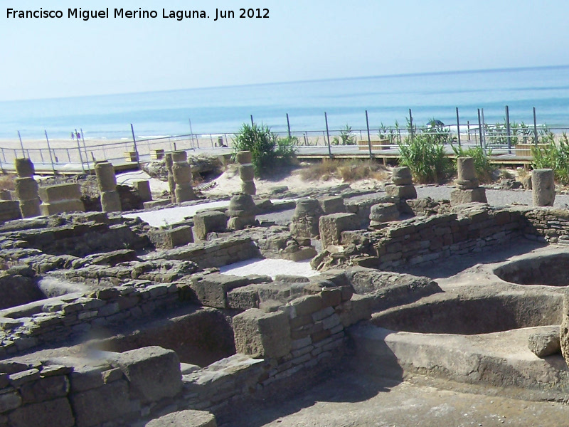 Baelo Claudia. Domus Oeste de la Calle de las Columnas - Baelo Claudia. Domus Oeste de la Calle de las Columnas. 