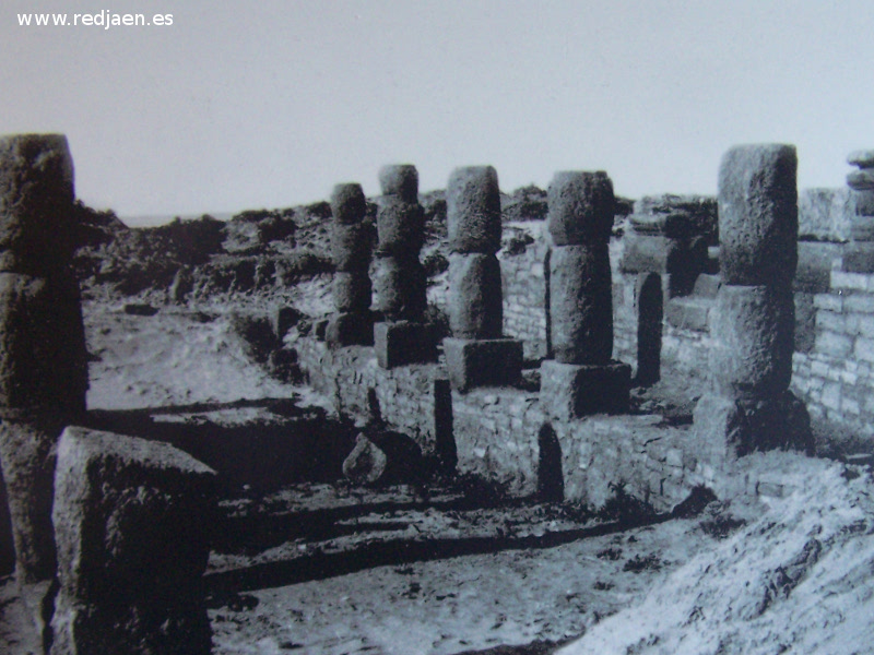 Baelo Claudia. Calle de las Columnas - Baelo Claudia. Calle de las Columnas. Foto de 1919