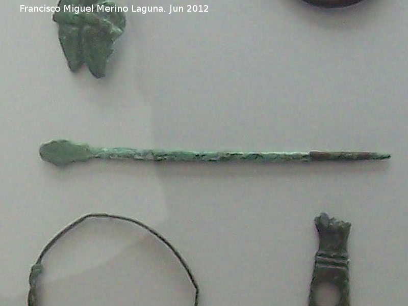  - . Punzn de bronce. Siglos I-II d.C. Museo de Baelo Claudia