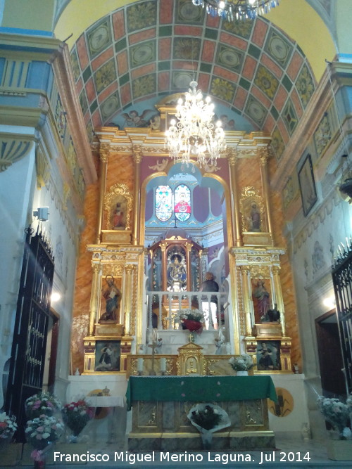 Santuario de La Virgen de La Fuensanta - Santuario de La Virgen de La Fuensanta. Altar
