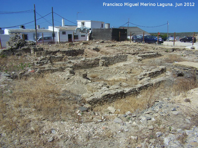 Baelo Claudia. Puerto - Baelo Claudia. Puerto. Edificaciones del puerto