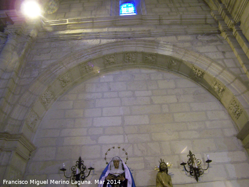 Iglesia de la Inmaculada - Iglesia de la Inmaculada. Arco lateral