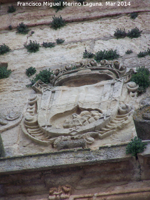 Iglesia de la Inmaculada - Iglesia de la Inmaculada. Escudo de la torre