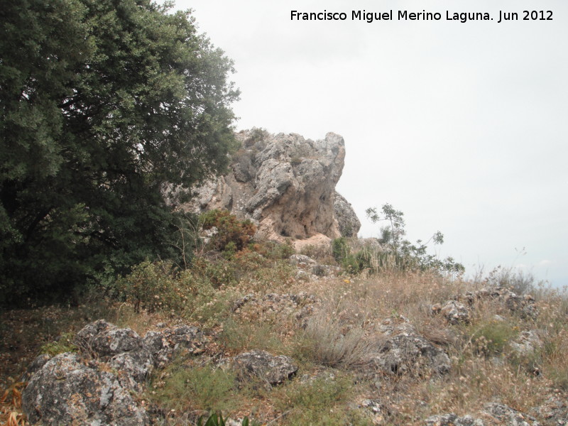 Cerro Miguelico - Cerro Miguelico. Afloramiento rocoso