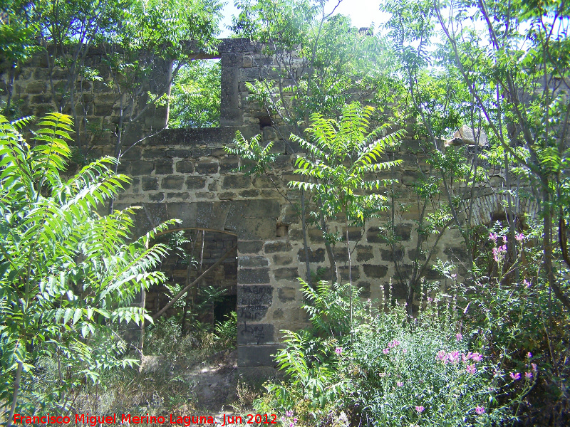 Ermita-Hospedera Madre de Dios del Campo - Ermita-Hospedera Madre de Dios del Campo. Ala Este desde el patio