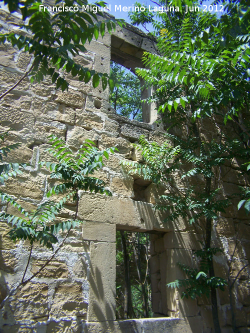 Ermita-Hospedera Madre de Dios del Campo - Ermita-Hospedera Madre de Dios del Campo. Ventanas del muro Este