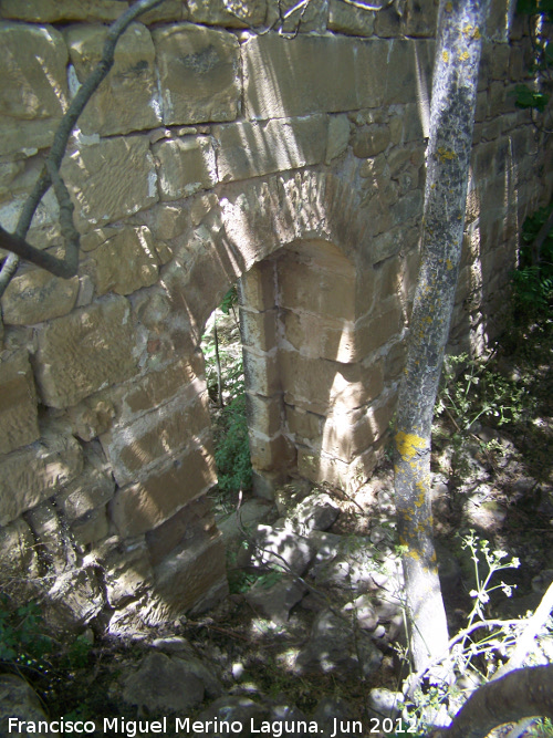 Ermita-Hospedera Madre de Dios del Campo - Ermita-Hospedera Madre de Dios del Campo. Puerta del muro Este