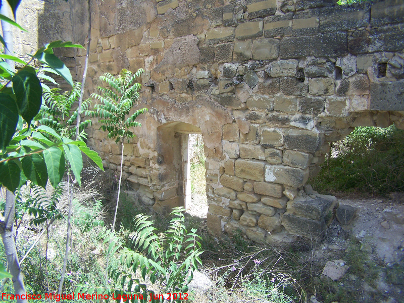 Ermita-Hospedera Madre de Dios del Campo - Ermita-Hospedera Madre de Dios del Campo. Puerta al patio del ala Oeste