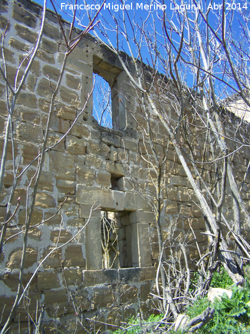 Ermita-Hospedera Madre de Dios del Campo - Ermita-Hospedera Madre de Dios del Campo. Ventanas del habitculo norte