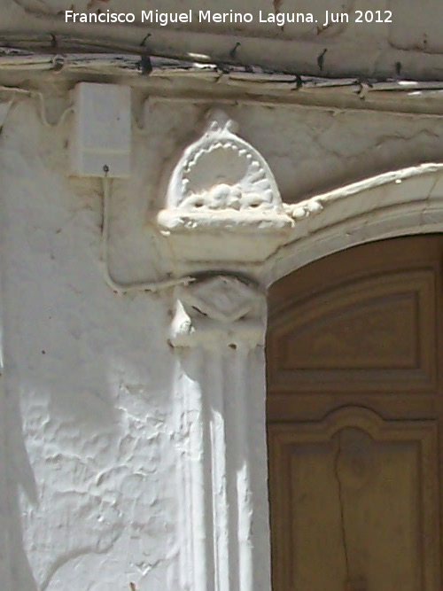 Casa de la Calle Monte Calvario n 9 - Casa de la Calle Monte Calvario n 9. Detalle