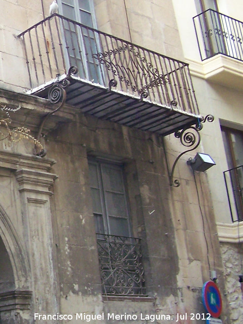 Casa de la Calle Miguel Soler n 22 - Casa de la Calle Miguel Soler n 22. Rejera