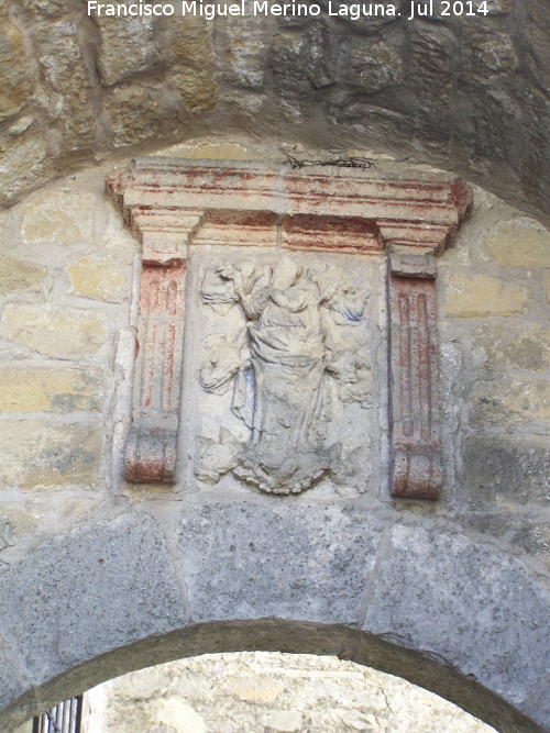 Puerta del Arrabal - Puerta del Arrabal. Virgen de la Asuncin