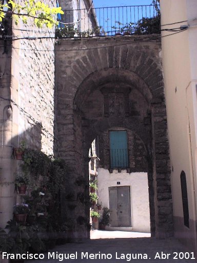 Puerta del Arrabal - Puerta del Arrabal. Intramuros