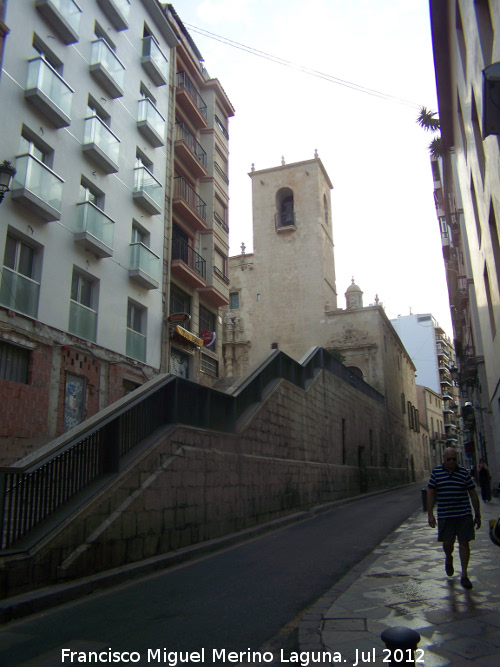 Murallas de Alicante - Murallas de Alicante. Torre de Santa Mara