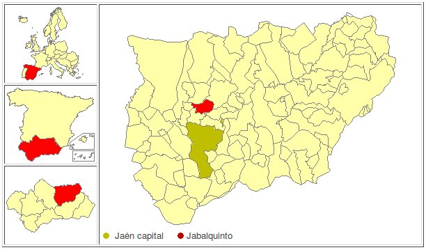 Jabalquinto - Jabalquinto. Localizacin