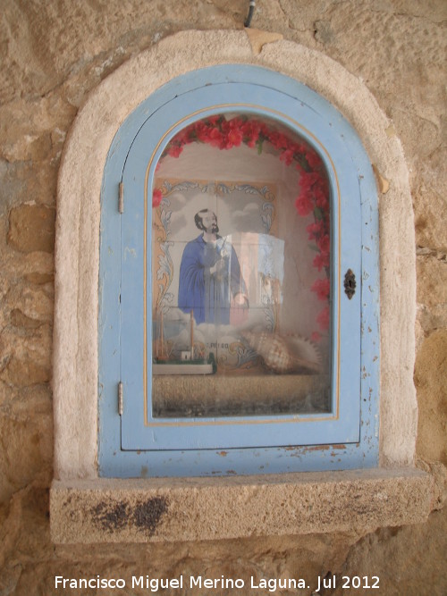 Isla de Tabarca. Hornacina de San Pedro - Isla de Tabarca. Hornacina de San Pedro. 