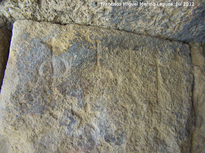 Petroglifos rupestres del Dolmen de Menga. Grupo I - Petroglifos rupestres del Dolmen de Menga. Grupo I. 
