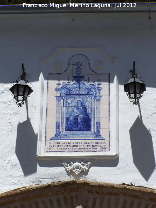Hornacina de la Virgen de Gracia - Hornacina de la Virgen de Gracia. 