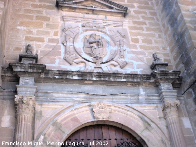 Iglesia de la Encarnacin - Iglesia de la Encarnacin. Detalle de la fachada