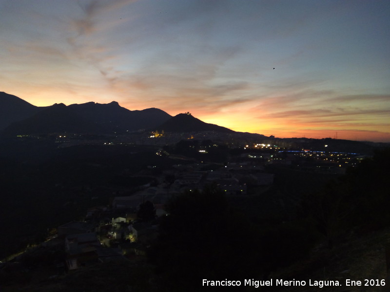  - . Desde el Cerro de las Canteras