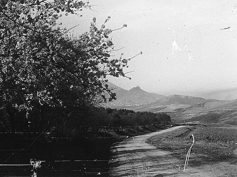  - . Foto antigua. Desde el camino de Torrequebradilla