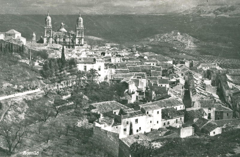  - . Foto antigua. Desde el Cerro Tambor. Fotografa de Jaime Rosell Caada. Archivo IEG