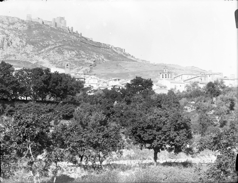 Jan - Jan. Foto antigua. Desde la Huerta del Poyo