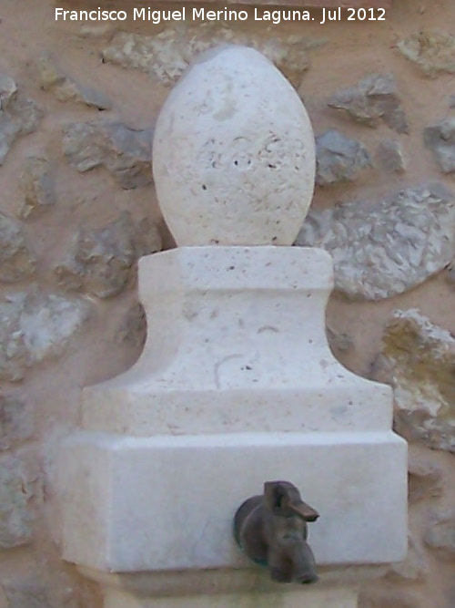 Fuente de San Luis Gonzaga - Fuente de San Luis Gonzaga. Ao de construccin