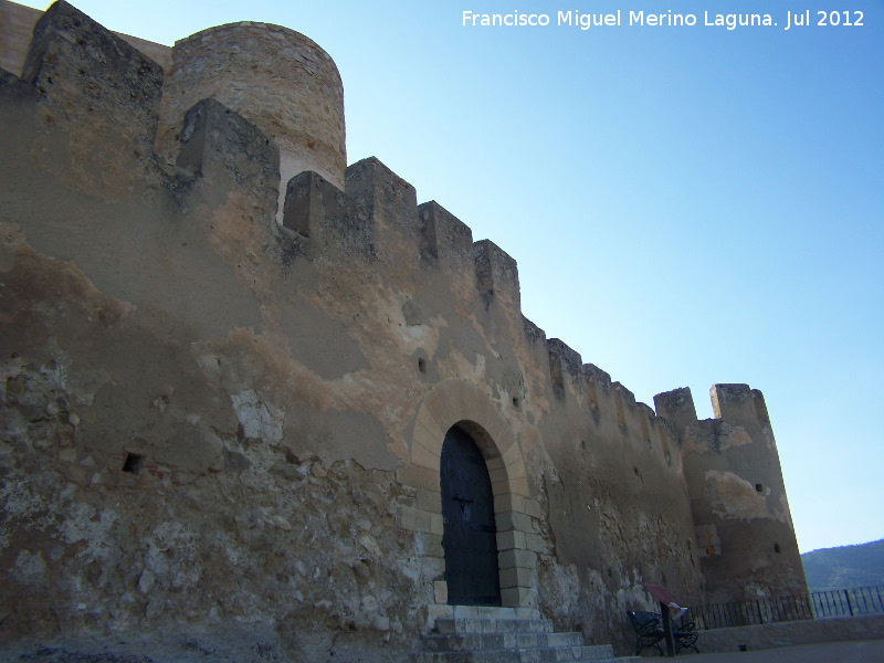 Castillo de Biar - Castillo de Biar. Puerta de acceso