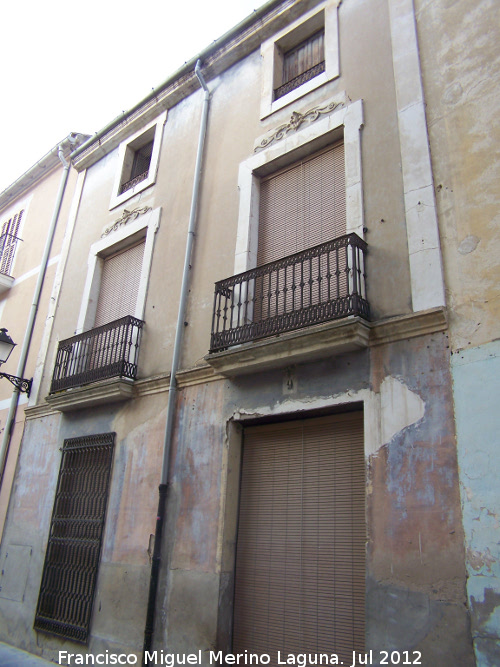 Casa de la Calle Luis Calpena n 9 - Casa de la Calle Luis Calpena n 9. 
