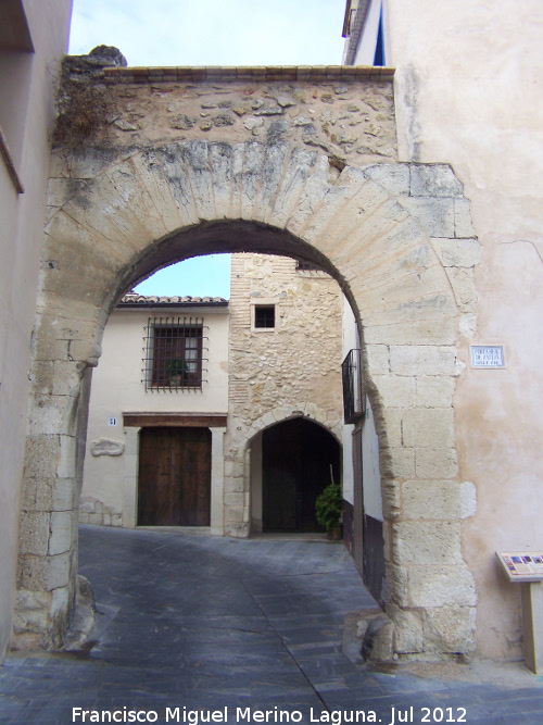 Puerta de Xtiva - Puerta de Xtiva. Extramuros